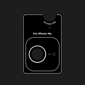 Захисне скло 9:42 для камери iPhone 17e/16e (White) в Хмельницькому