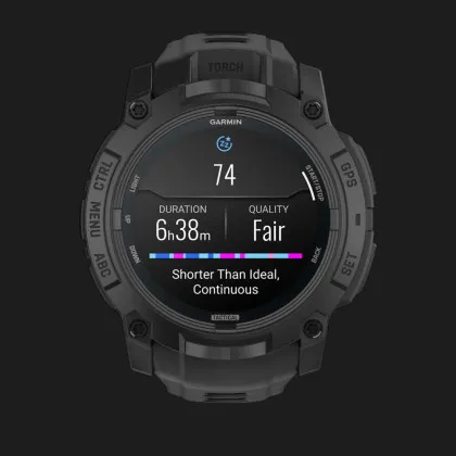 Garmin Instinct 3 50mm AMOLED Tactical Edition Black with Black Band в Миколаєві