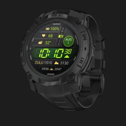 Garmin Instinct 3 50mm AMOLED Tactical Edition Black with Black Band в Миколаєві