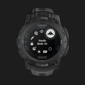 Garmin Instinct 3 45mm Solar Tactical Edition Black with Black Band в Бердичеві