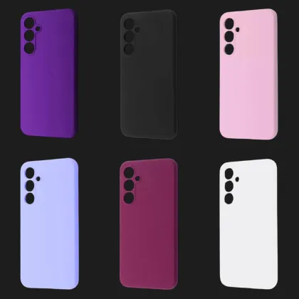 Чохол Silicone Case для Samsung A55 (Light Pink)