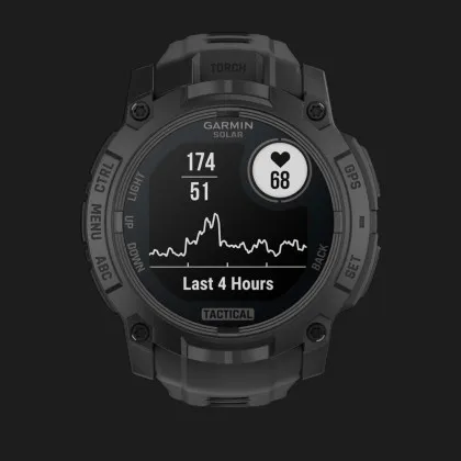 Garmin Instinct 3 50mm Solar Tactical Edition Black with Black Band в Миколаєві