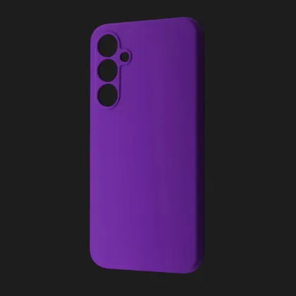 Чехол Silicone Case для Samsung A55 (Dark Purple)