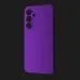 Чехол Silicone Case для Samsung A55 (Dark Purple)