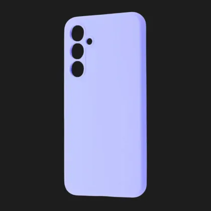 Чехол Silicone Case для Samsung A55 (Light Purple)