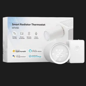 Термоголовка з хабом для радіатора Meross Smart Thermostat Valve Starter Kit (White) в Дрогобичі
