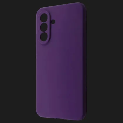 Чехол Silicone Case для Samsung A56 (Dark Purple)