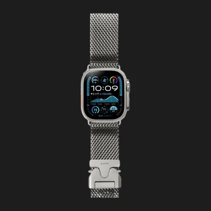 Ремінець LAUT SATURN LOOP для Apple Watch 44/45/46/49mm (Silver) в Ужгороді