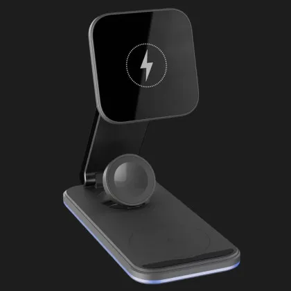 Безпровідна зарядка Proove Energy Fold 3 in 1 (Black) у Львові