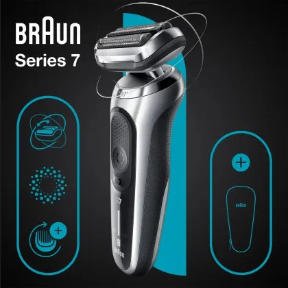 Електрична бритва BRAUN Series 7 (Silver/Black) в Сваляві