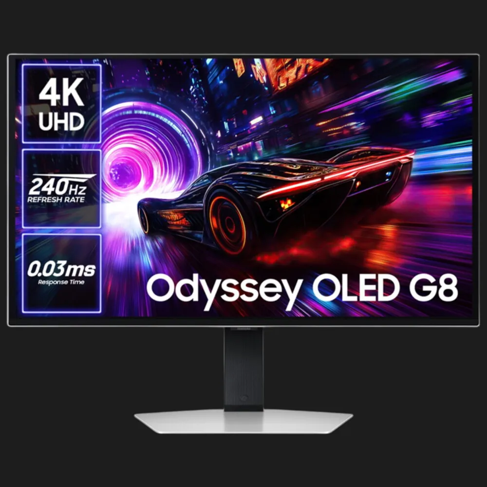Ігровий монітор Samsung 27" Odyssey G8 OLED 240Hz LS27FG810SUXEN (Global)