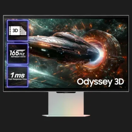 Игровой монитор Samsung 27" Odyssey 3D IPS 165Hz LS27FG900XIXCI (UA) в Бродах