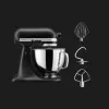 Планетарный миксер KitchenAid Artisan 4,8 л (Black Matte) (UA)