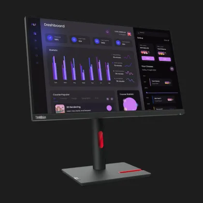 Монітор Lenovo 23.8" T24i-30 IPS 60Hz 63CFMATXUA (UA) в Кропивницькому