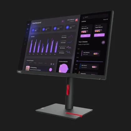 Монітор Lenovo 23.8" T24i-30 IPS 60Hz 63CFMATXUA (UA) в Кропивницькому