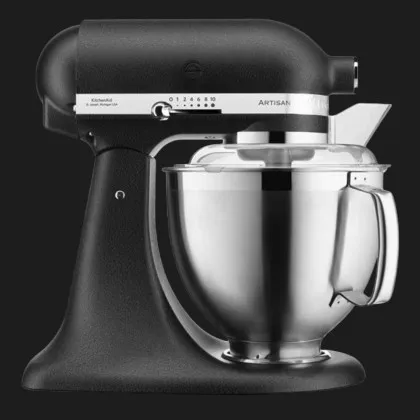 Планетарний міксер KitchenAid Artisan 4,8 л (Black Matte) (UA) в Бродах