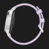 Garmin Lily 2 Active Silver with Purple Jasmine Silicone Band