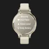 Garmin Lily 2 Active Lunar Gold with Bone Silicone Band