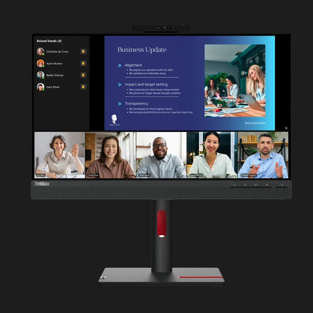 Монітор Lenovo 23.8" T24v-30 IPS 75Hz 63D8MAT3UA (UA)