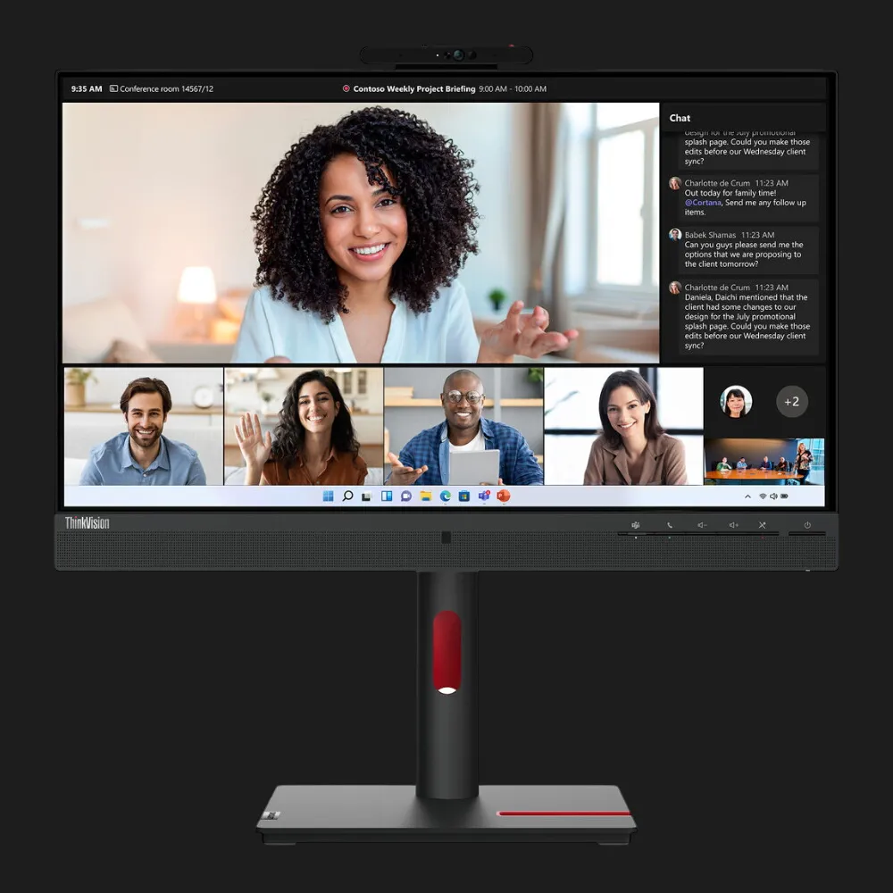 Монітор Lenovo 23.8" T24mv-30 IPS 75Hz 63D7UAT3UA (UA)
