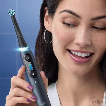 Набір зубних електрощіток BRAUN Oral-B iO Series 9 DUO (Pink/Black) у Вараші