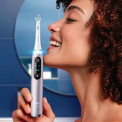 Набір зубних електрощіток BRAUN Oral-B iO Series 9 DUO (Pink/Black) у Вараші