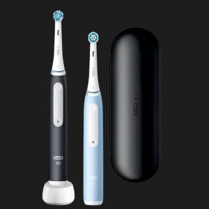 Набор зубных электрощеток BRAUN Oral-B iO Series 3 Duo (Black/Blue) в Александрии