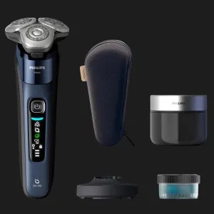 Електрична бритва Philips Series i9000 Prestige SkinIQ (Dark Blue/Black) в Олександрії