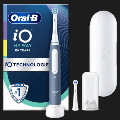 Зубна електрощітка BRAUN Oral-B iO Series 4 My Way (Ocean Blue) в Чорткові