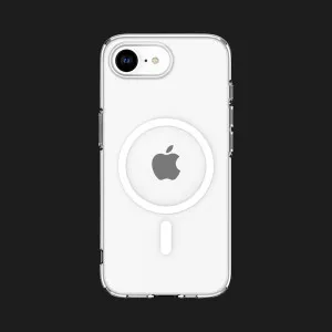 Чехол Spigen Liquid Crystal with MagSafe для iPhone 16E/17E (Clear White)