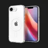 Чохол Spigen Liquid Crystal with MagSafe для iPhone 16E (Clear White)
