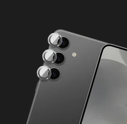 Захисне скло Monblan для камери Samsung S24 Metal Ring Series (Black)