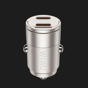 АЗУ WIWU Nano Series 30W Fast Car Charger (Titanium) в Хмельницком