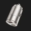 АЗП WIWU Nano Series 30W Fast Car Charger (Titanium)