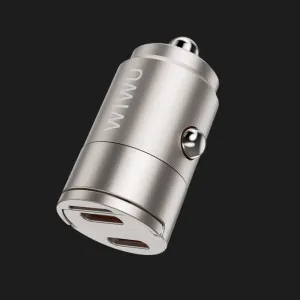 АЗУ WIWU Nano Series 30W Fast Car Charger (Titanium) в Хмельницком