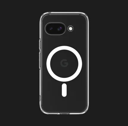 Чехол Spigen Ultra Hybrid MagSafe для Google Pixel 9а (Clear White)