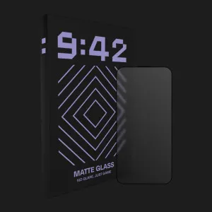 Защитное стекло 9:42 Matte для iPhone 17/16 Pro в Хмельницком
