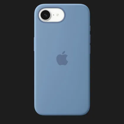 Чехол Apple Silicone Case для iPhone 17E/16E (Winter Blue)