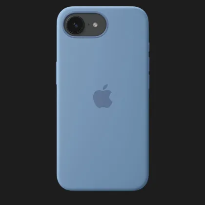 Чехол Apple Silicone Case для iPhone 17E/16E (Winter Blue)