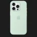 Чехол Apple Silicone Case with Magsafe для iPhone 16 Pro (Aquamarine)