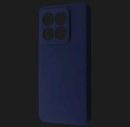 Чехол Full Silicone Case для Xiaomi 14T (Midnight Blue)