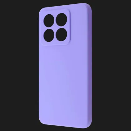 Чохол Full Silicone Case для Xiaomi 14T Pro (Light Purple)