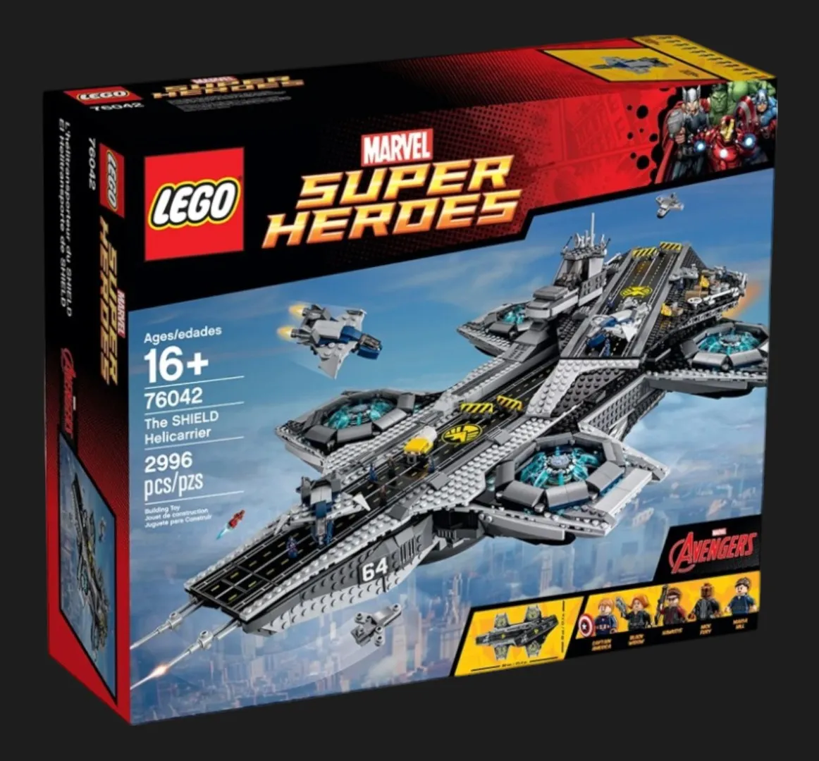Конструктор LEGO Marvel Гелікарріер Щит (76042)