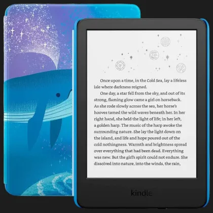 Электронная книга Amazon Kindle Kids 11th Gen (2022) (Space Whale) в Стрыю