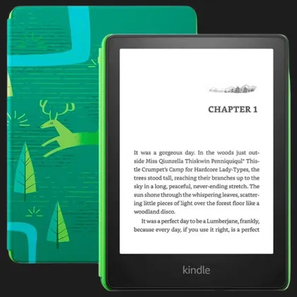 Электронная книга Amazon Kindle Paperwhite Kids 11th Gen (2021) (Emerald Forest) в Стрыю