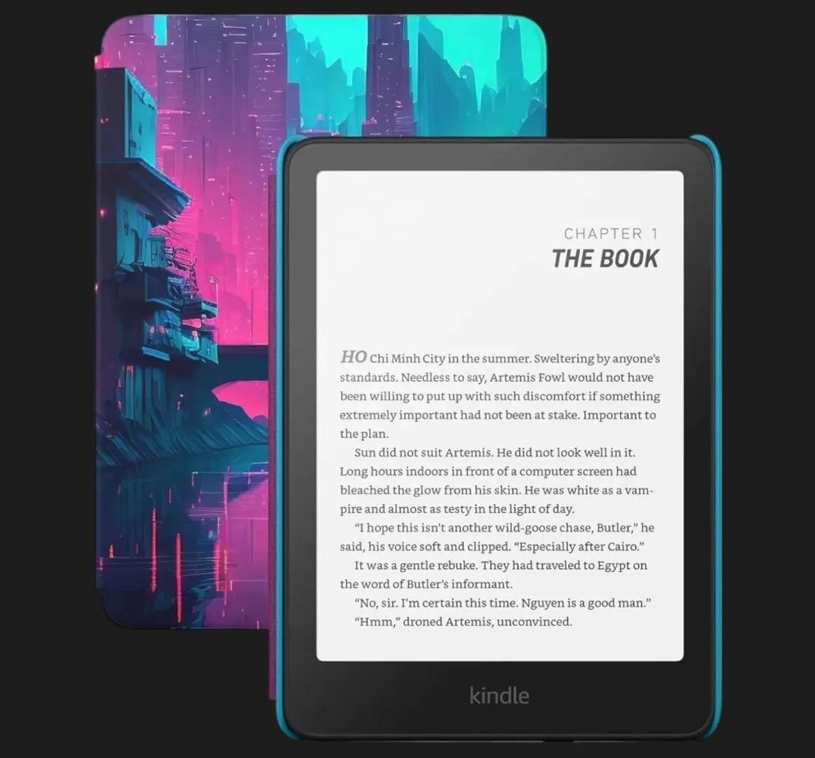 Електронна книга Amazon Kindle Paperwhite Kids 12th (Gen 2024) (Cyber City) (Standard)