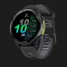 Garmin Forerunner 970 Carbon Gray DLC Titanium with Black Case and Black/Translucent Whitestone Band