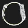 Garmin Forerunner 970 Titanium with Whitestone Case and Whitestone/Translucent Amp Yellow Band