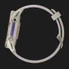 Garmin Forerunner 970 Soft Gold Titanium with French Gray Case and French Gray/Translucent Indigo Band