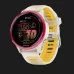 Garmin Forerunner 570 42mm Raspberry Aluminum with Translucent Bone/Mango Band